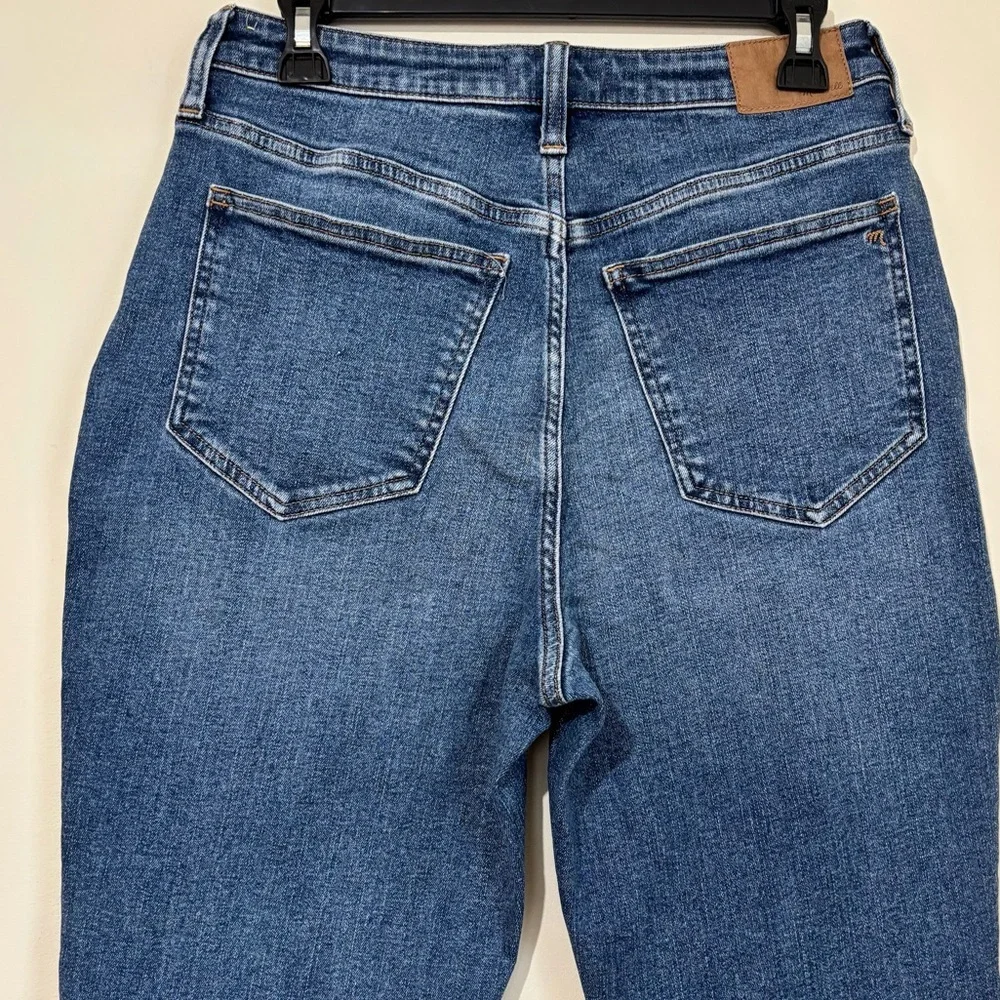 Madewell The Curvy Perfect Vintage Melgrove Wash High Waist Tapered Crop Jean 28